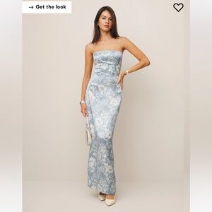 Frankie Silk Dress - Reformation